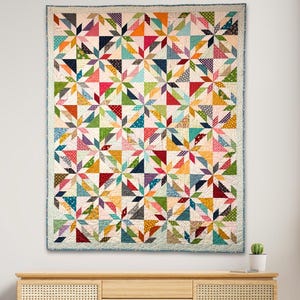 Modello PDF - Quilt "Scoprire le stelle tra gli scarti" - Download PDF