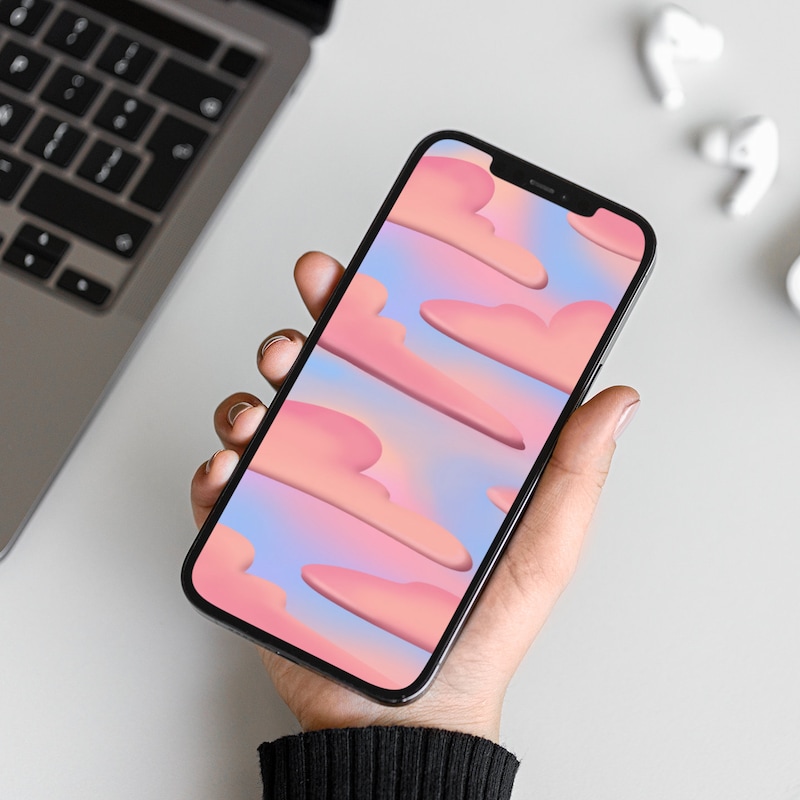 Pink Lockscreen - Etsy