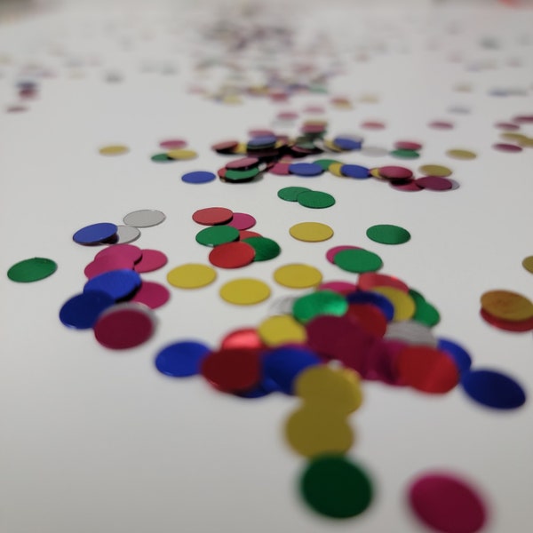 Multi-Color Round Table Confetti