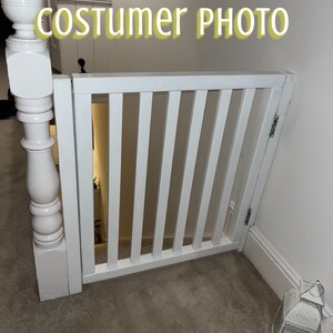 Wooden baby/dog gate made to measure