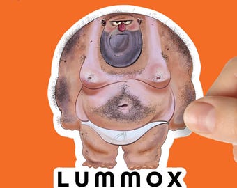 Ren and Stimpy - Lummox Vinyl Sticker