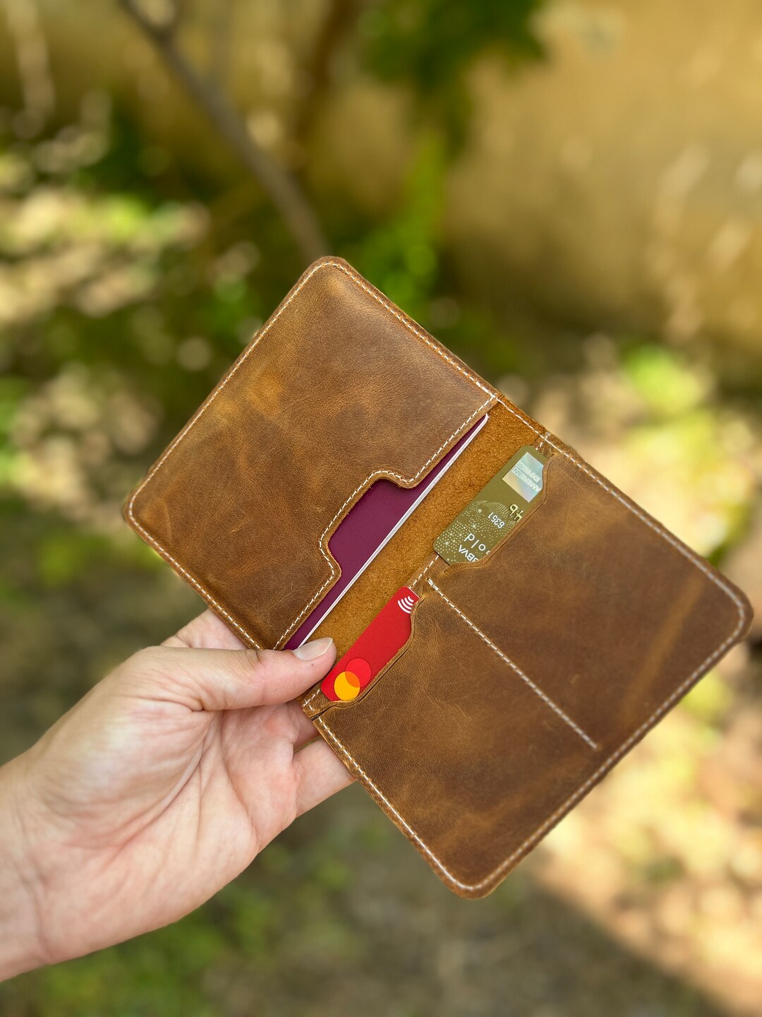 Passport Cover Personalized , Personalized Leather Passport Cover