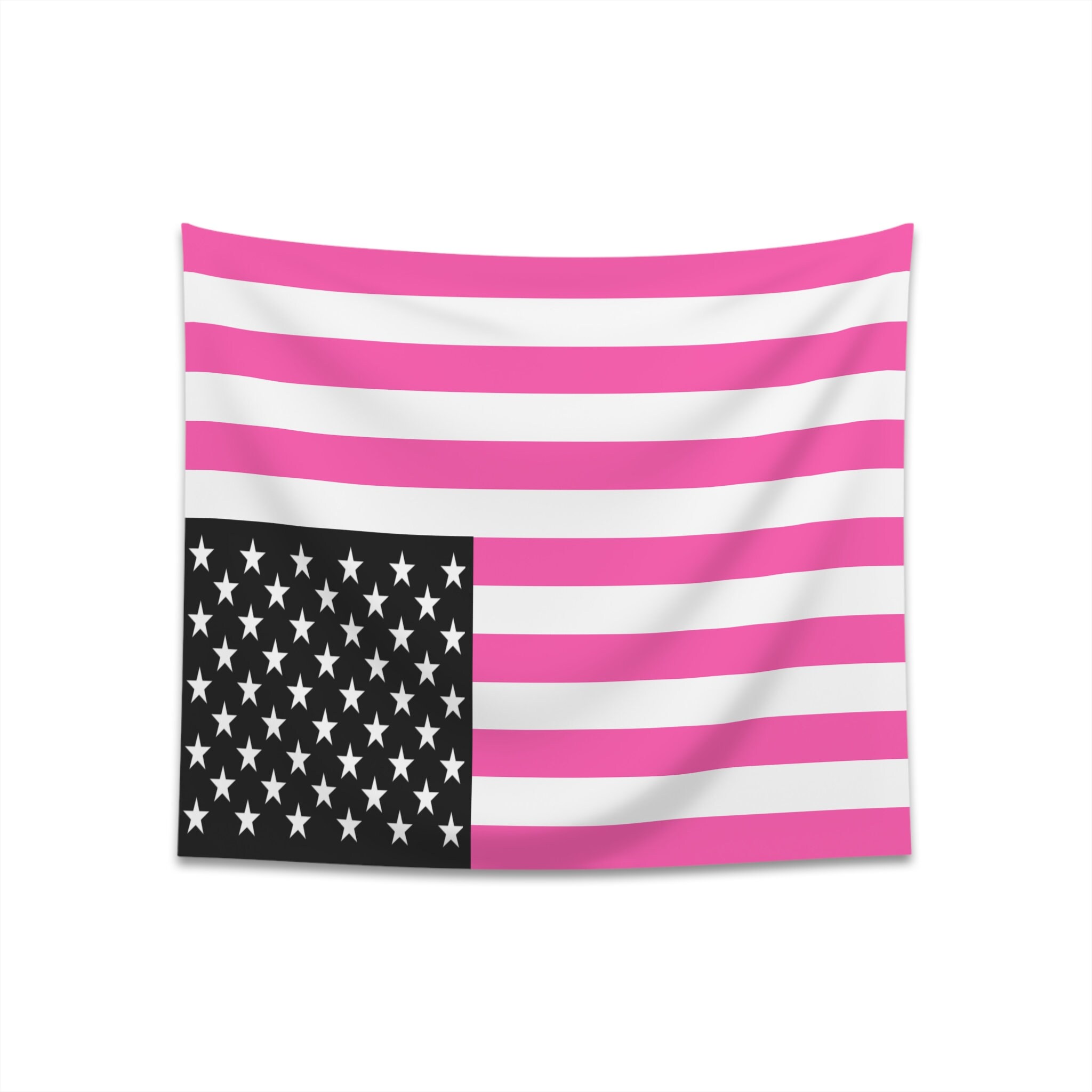 Lil Uzi Vert Pink Tape Tapestry, American Flag
