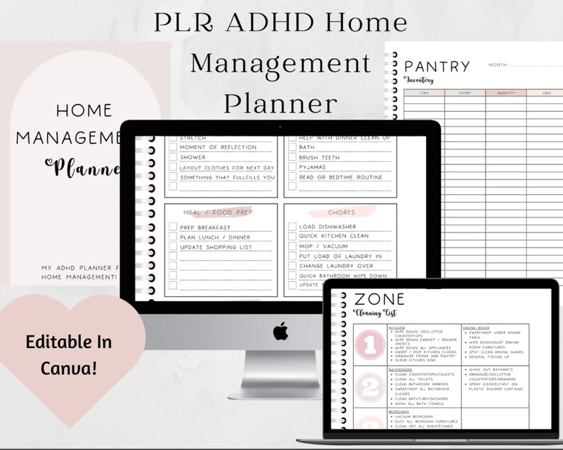 Household Planner Printables, Home Management Binder, Printable Planner ...