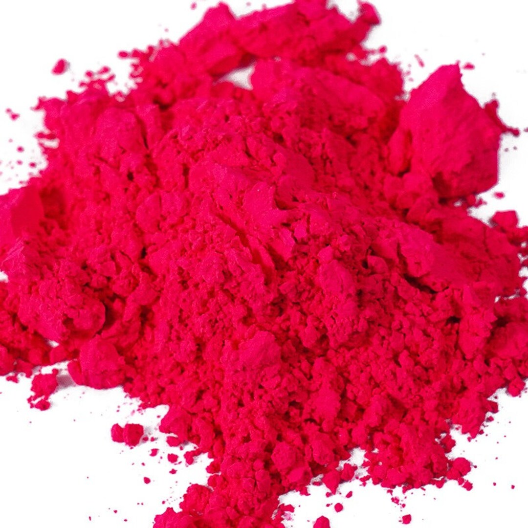 Pink Rxm Neon Cherry Pink Pigment Powder for Soap Making, Candle Making, Slime ...