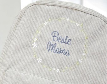 Backpack Best Mom, Aunt, Grandma personalized, bag with name, gift, birthday gift, adult gift, Mother's Day gift
