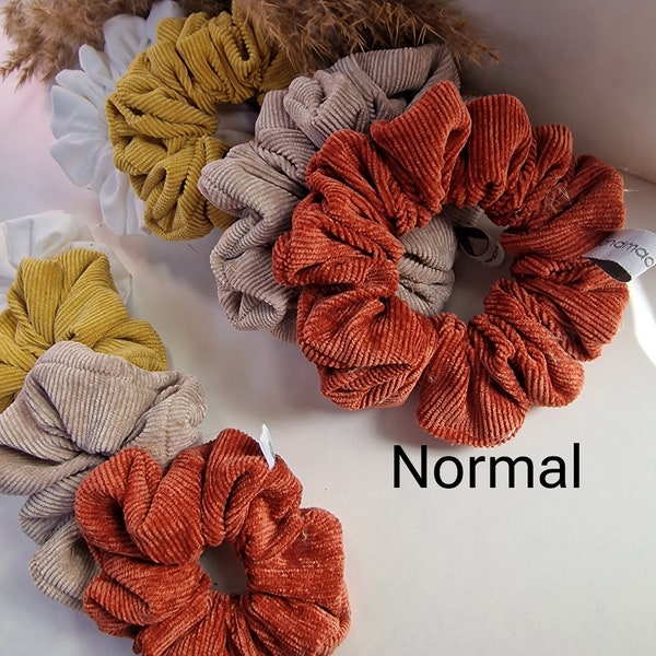 Cord scrunchie, in many colors, elastic band for women's hair accessories