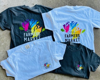 Color de la comodidad del mercado de agricultores del distrito de Rose