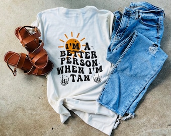 Mejor persona cuando bronceado