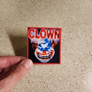 Sticker feux d&#39;artifice Clown