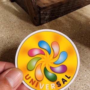 Universal Fireworks sticker 2.5&quot;