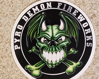 Pegatinas de Pyro Demon