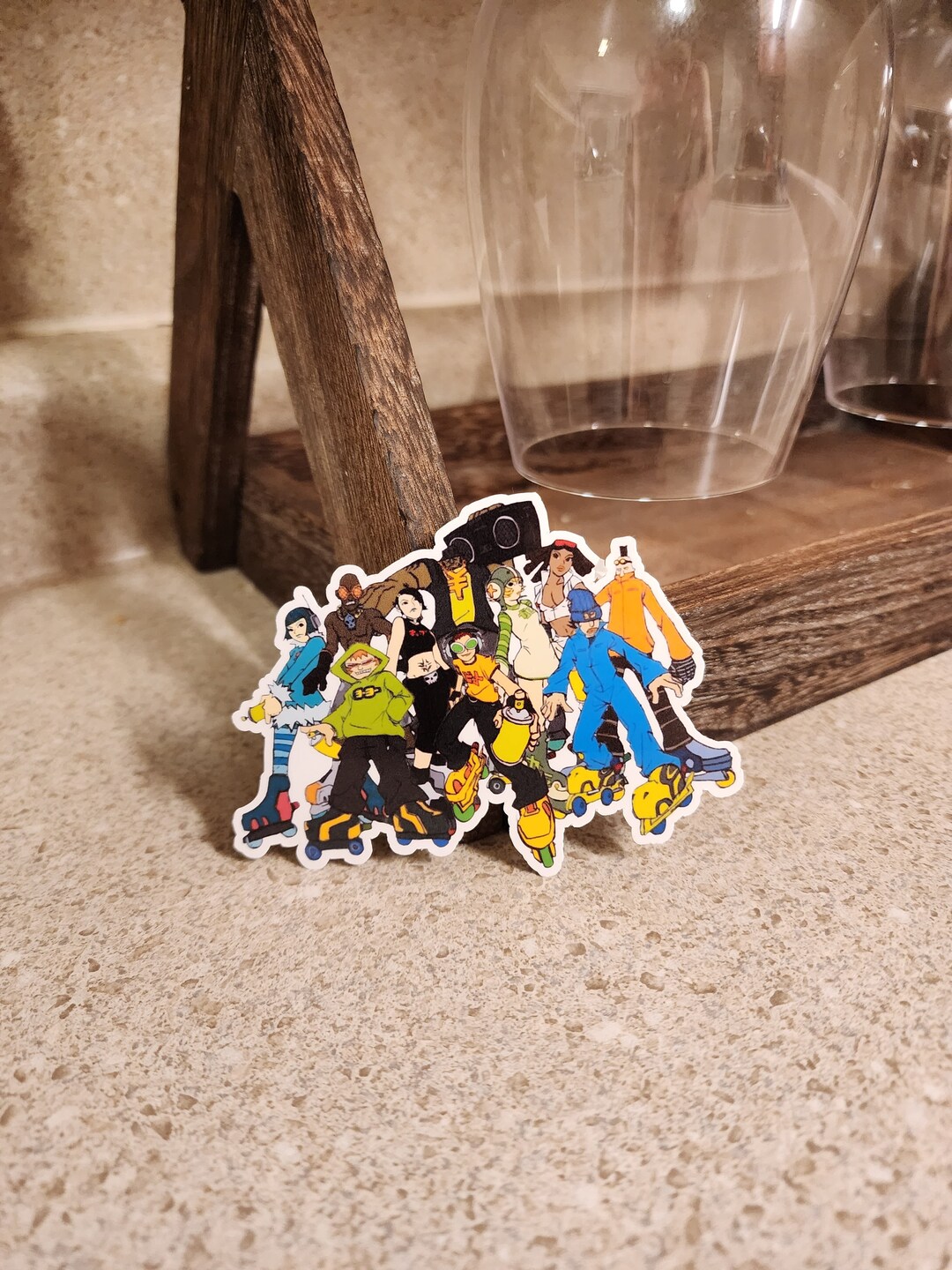 Jet Set Radio Stickers - Etsy
