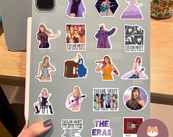 Taylor Swift Albums & Eras Tour Sticker Packs (50 Pcs) / 12 designs (No Duplicates)