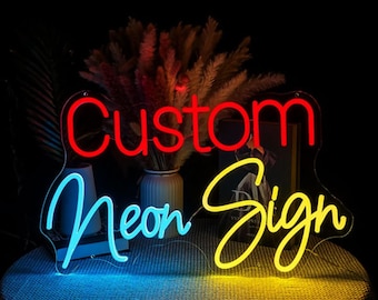 Custom LED Neon Sign: Personalized Wall Decor