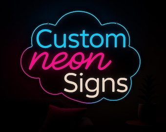 Custom LED Neon Sign | Personalized Wedding & Home Decor