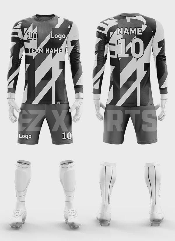 Custom Soccer Goalkeeper Kit – Personalized Jersey, Shorts, Socks With ...