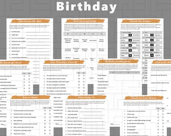 Teenager Geburtstagsspiele für Geburtstagsfeier, Teenager Geburtstagsaktivitäten, Mädchendrucke zu Hause Spiele, für sie Sweet 16 Birthday Party Spiele