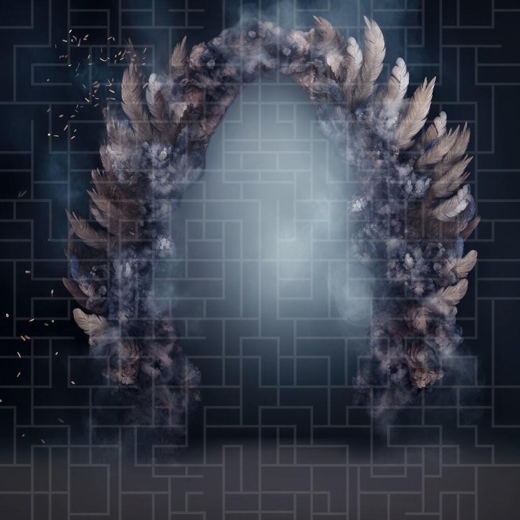 Arch Angel Wings Digital Backdrops Prop Digital Backgrounds Maternity ...