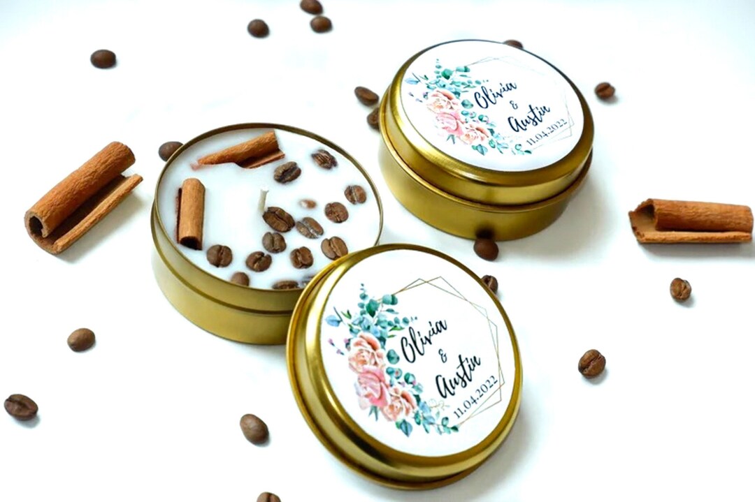 Bulk Wedding Favors Candle, Personalized Candle Favors, Bridal Shower ...