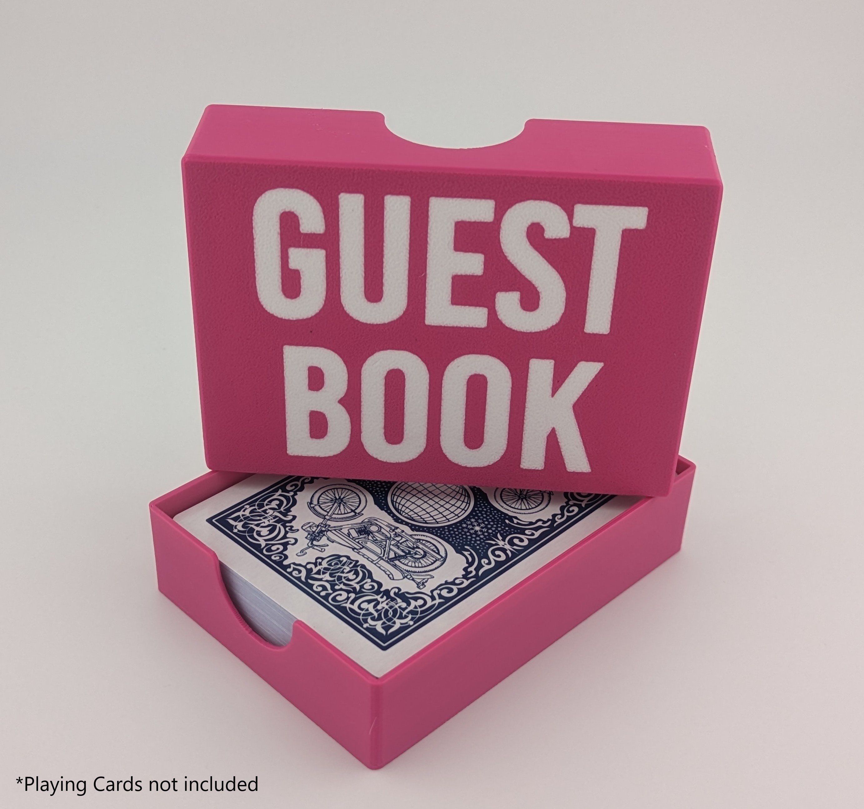Personalized Single Deck Playing Card Case Customizable - Etsy