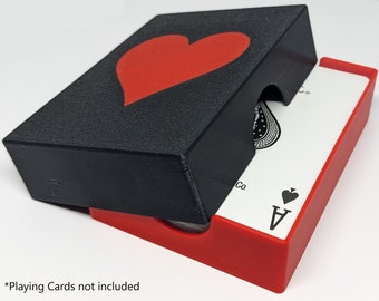 Single Deck Playing Card Case | Suits