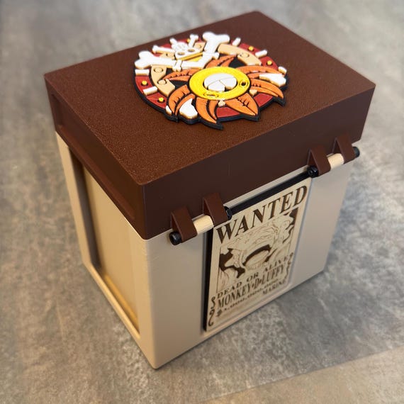One Piece Themed Trading Card Game Deck Holder Box TCG Thousand Sunny Edition Laser Engraved Wanted Poster Luffy Zoro Chopper Sanji - Etsy One Piece Themed Trading Card Game Deck Holder Box TCG Thousand Sunny Edition Laser Engraved Wanted Poster Luffy Zoro Chopper Sanji - Etsy