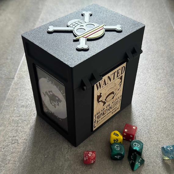 One Piece Themed Trading Card Game Deck Holder Box TCG Black Edition Laser Engraved Wanted Poster Luffy Zoro Sanji or Shanks Customizable - Etsy One Piece Themed Trading Card Game Deck Holder Box TCG Black Edition Laser Engraved Wanted Poster Luffy Zoro Sanji or Shanks Customizable - Etsy