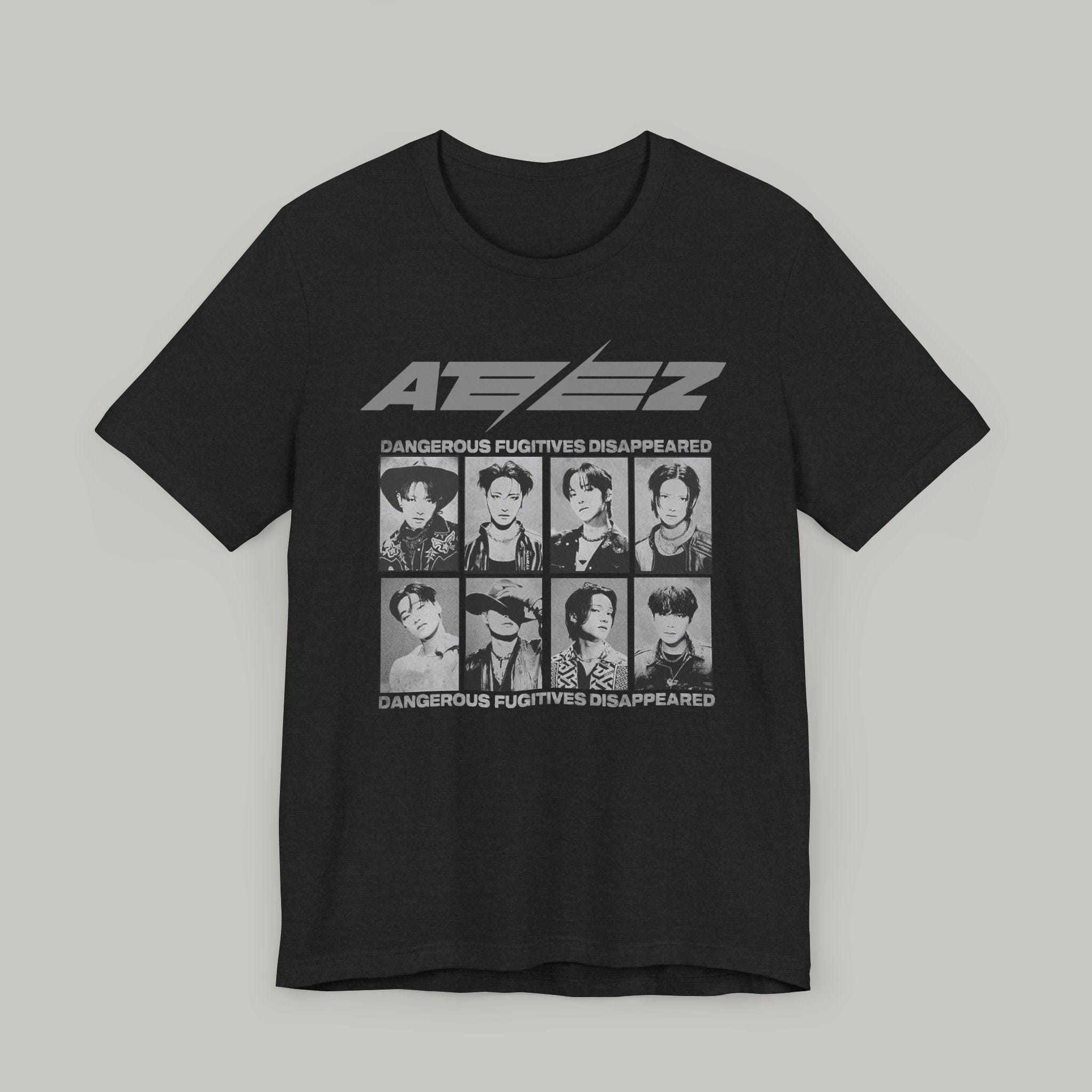 ATEEZ T-Shirt, Ateez  Wanted Outlaw Tour Shirt, Make It Bouncy Tee, Towards The Light 2024 Tour,  Bouncy Shirt Gift,  2025 Ateez Tour
