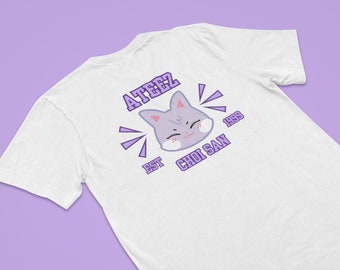 Aniteez Tshirt San, Cute Ateez Merch, Ateez The World Ep.Fin Will Album Shirt, ATEEZ World Tour 2024 Kpop Shirt, Ateez Shirt, Aniteez Merch