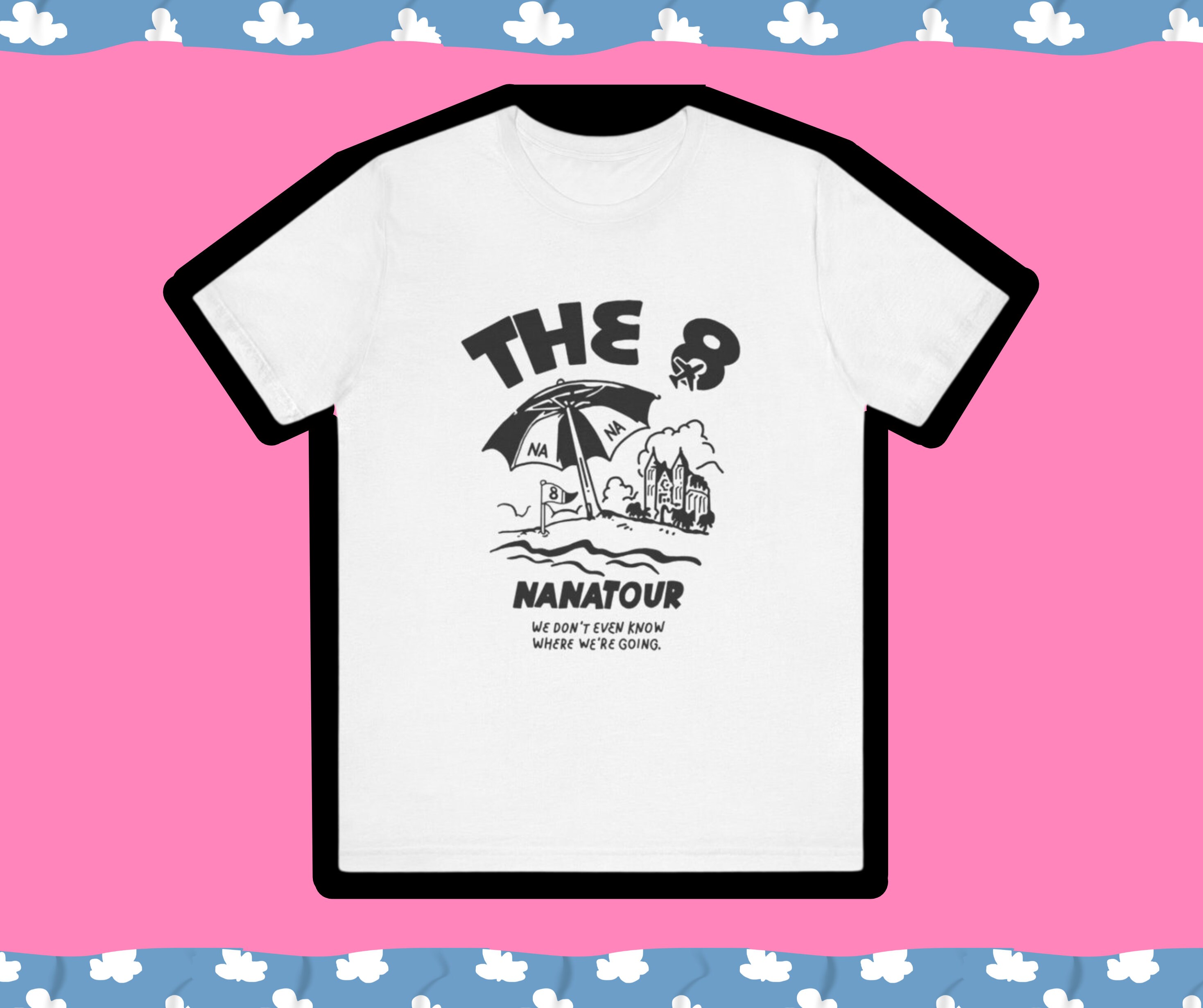 Seventeen Nana Tour Shirt the 8, Nanatour With Seventeen Shirt 