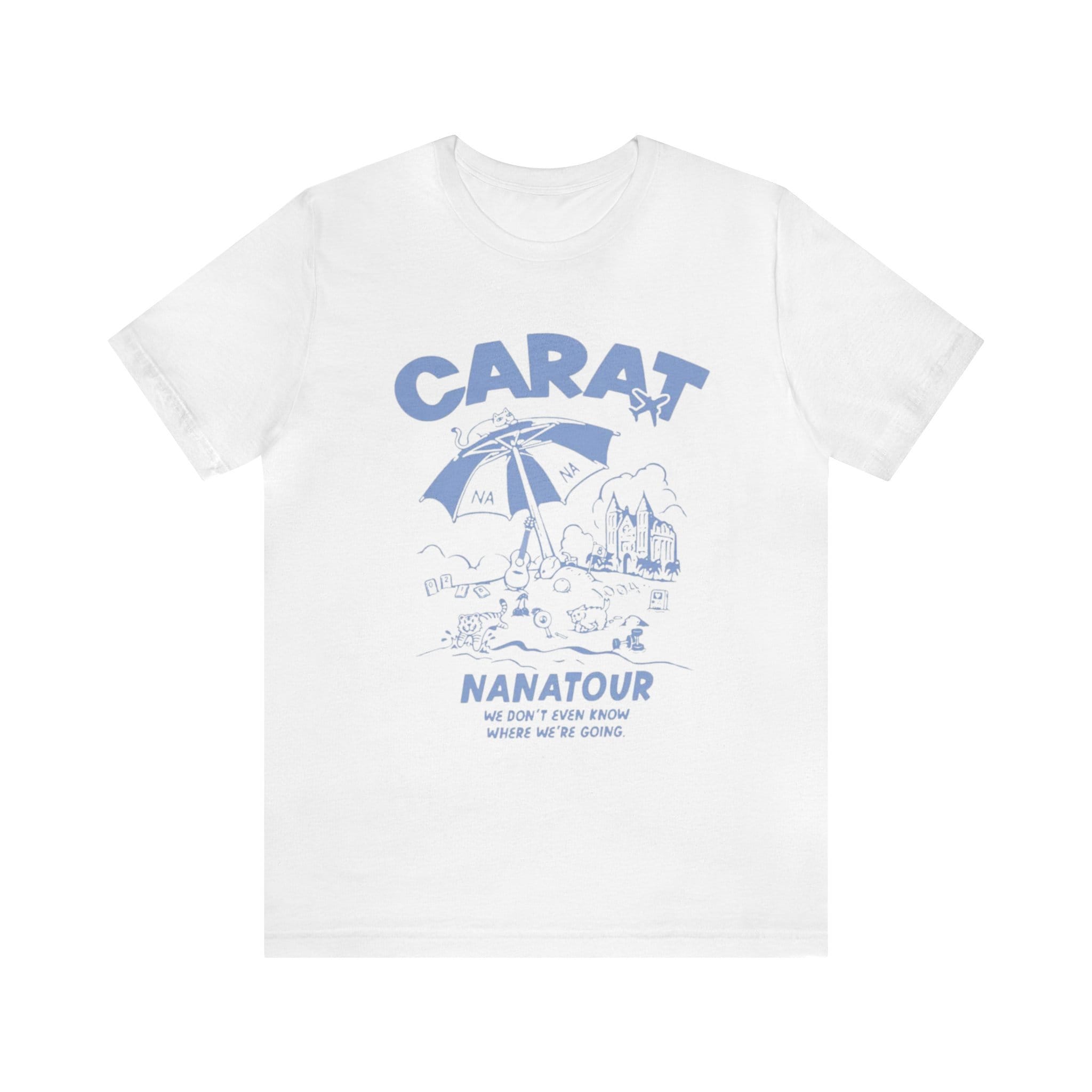 Seventeen Nana Tour Shirt Blue, Nanatour With Seventeen