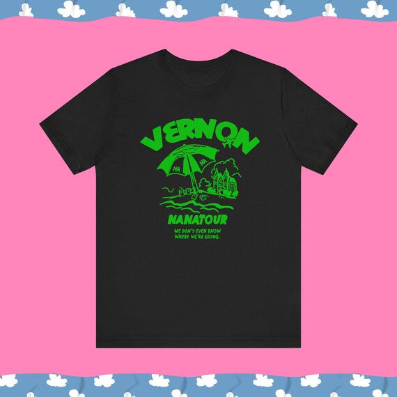SEVENTEEN 公式 Tシャツ バーノン VERNON T-shirt Vernon Seventeen Kpop Inspired Vintage Graphic Shirt