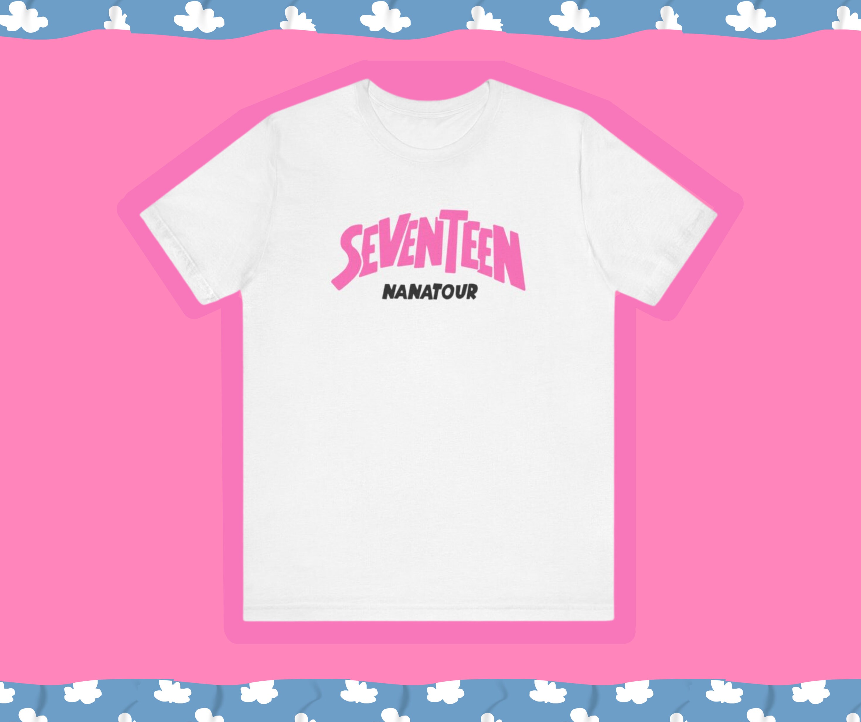 SEVENTEEN NANATOUR Tシャツ スングァン Seventeen Nana Tour Shirt Seungkwan, Nanatour With Seventeen