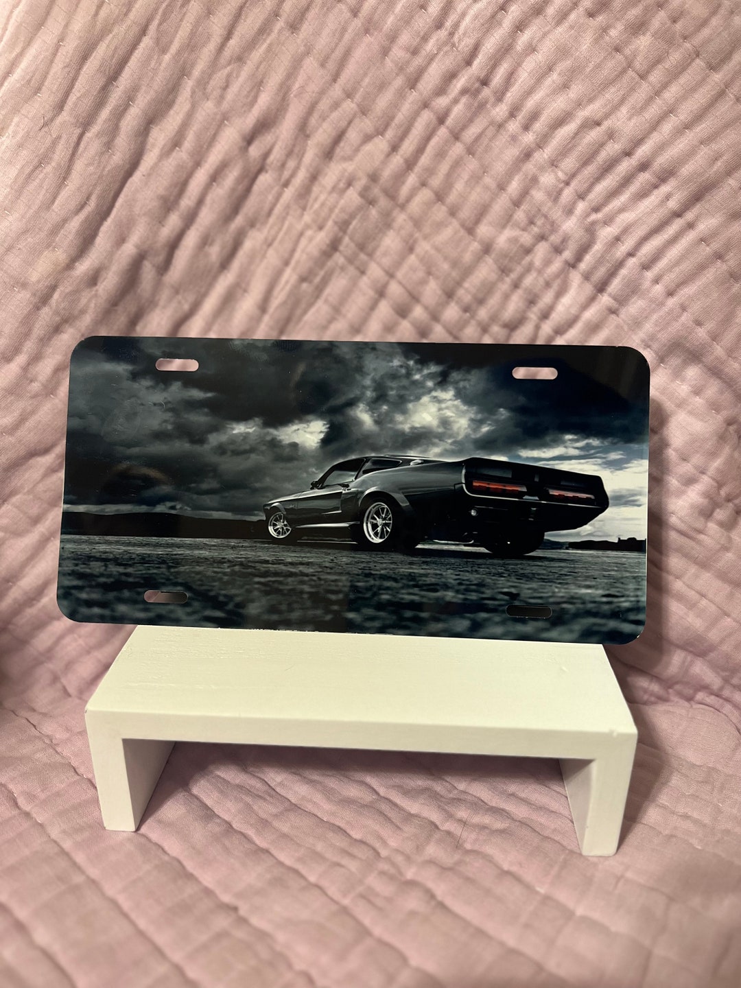 Classic Car License Plate Etsy