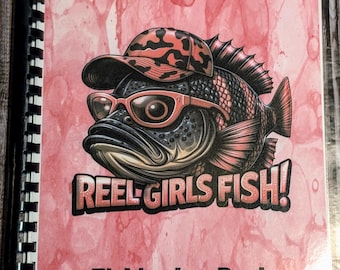 Kids Fishing Log Book w/ Two cover options