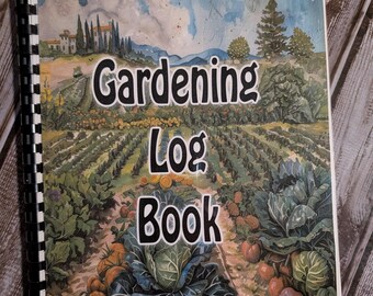 Gardening Log Book