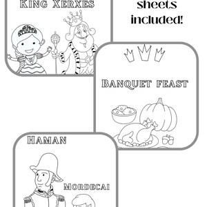 Esther Bible Activity Bundle, Bible Story Printable, Old Testament ...