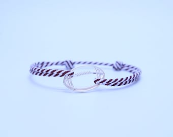 Bracelet rugby "Le Girondin"