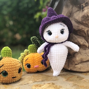 Baby Ghost Crochet Pattern: Amigurumi Boo Toy (PDF Pattern)