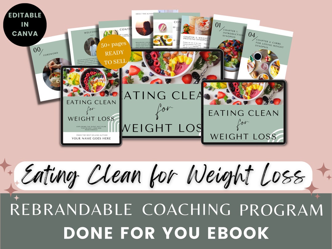 Picture Idea: Done For You Eating Clean For Weight Loss Brandable Coaching