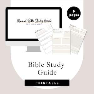 Digital bible study, Bible study bundle for beginners, Bible study guide for beginners, digital study guide, digital bible guide,