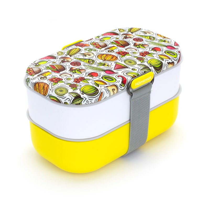 Bento Box for Adults, Cute Bento Box Set, Portable Food Storage