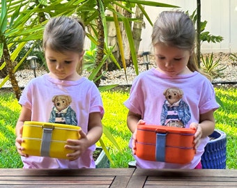 Premium Bento Box for Adults and Kids, Japanese Lunch Box with Leakproof 2 Containers, Lunch Bento Box Containers BPA-free