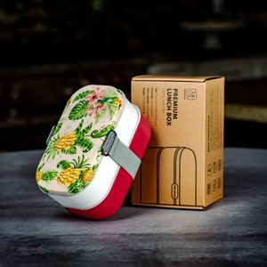 La mejor caja bento de regalo para adultos, contenedor de alimentos, contenedor de almacenamiento de alimentos hermético portátil, lonchera para niños, bentobox de regreso a la escuela