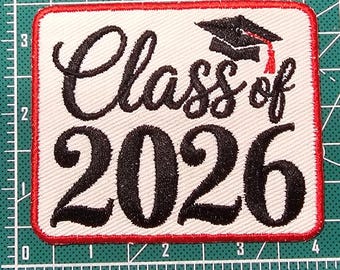 Design Grad 2026 Embroidery File Instant Digital Download
