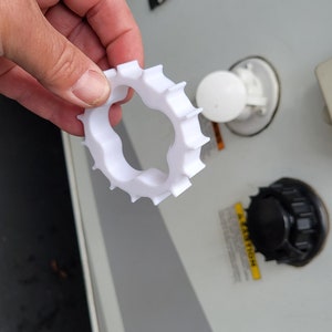 RV Water Inlet Fill Knob Wrench / fits most RVs, Travel Trailers and Vans (ONE PAIR - one white and one black).