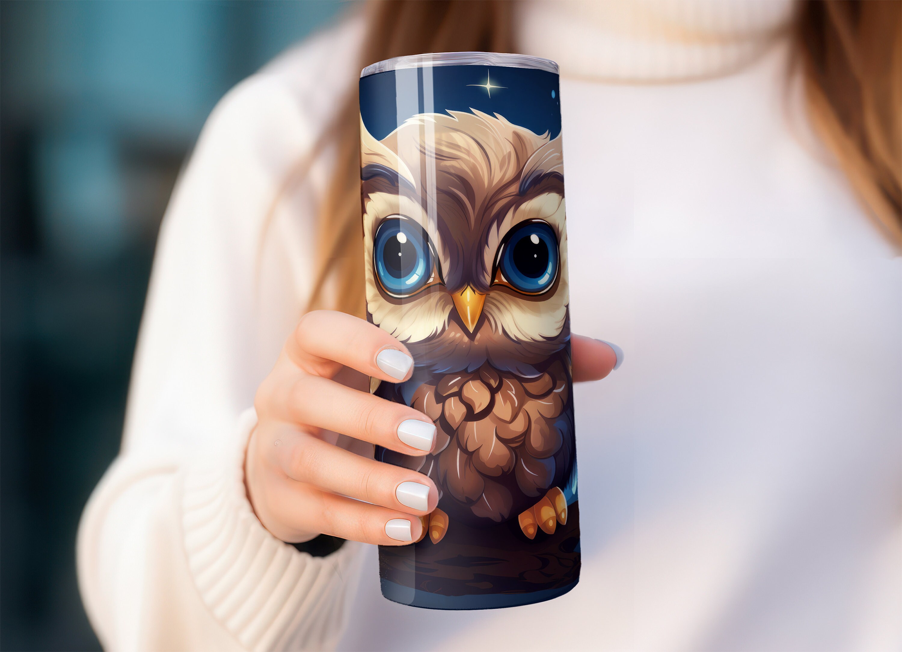 100+ Owl Bundle Tumbler Wrap Seamless Sublimation PNG, 20 Oz Skinny ...
