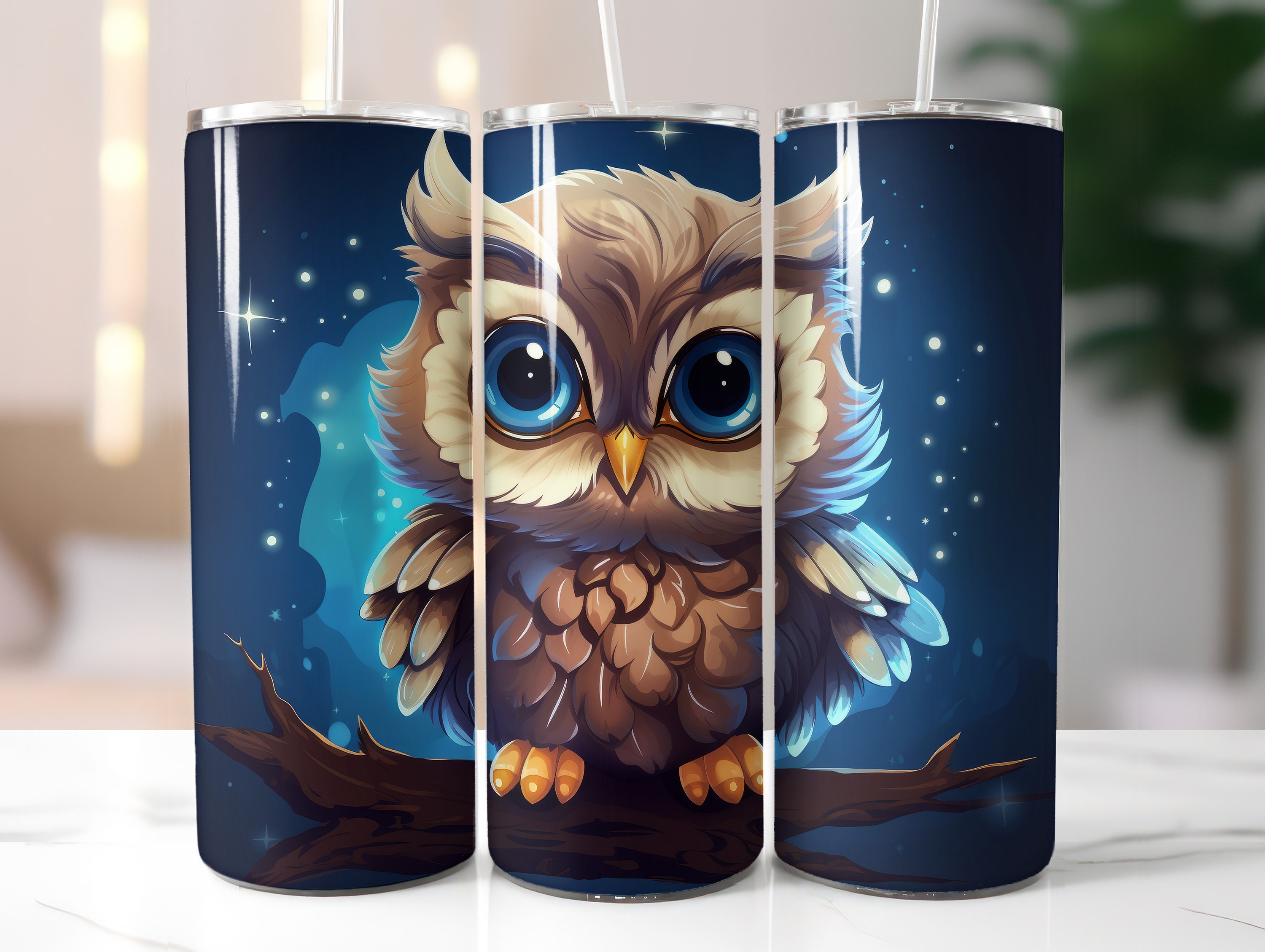 100+ Owl Bundle Tumbler Wrap Seamless Sublimation PNG, 20 Oz Skinny ...