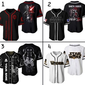 Darth Vader Sith Empire Jersey Star Wars Custom Baseball Jersey - iTeeUS